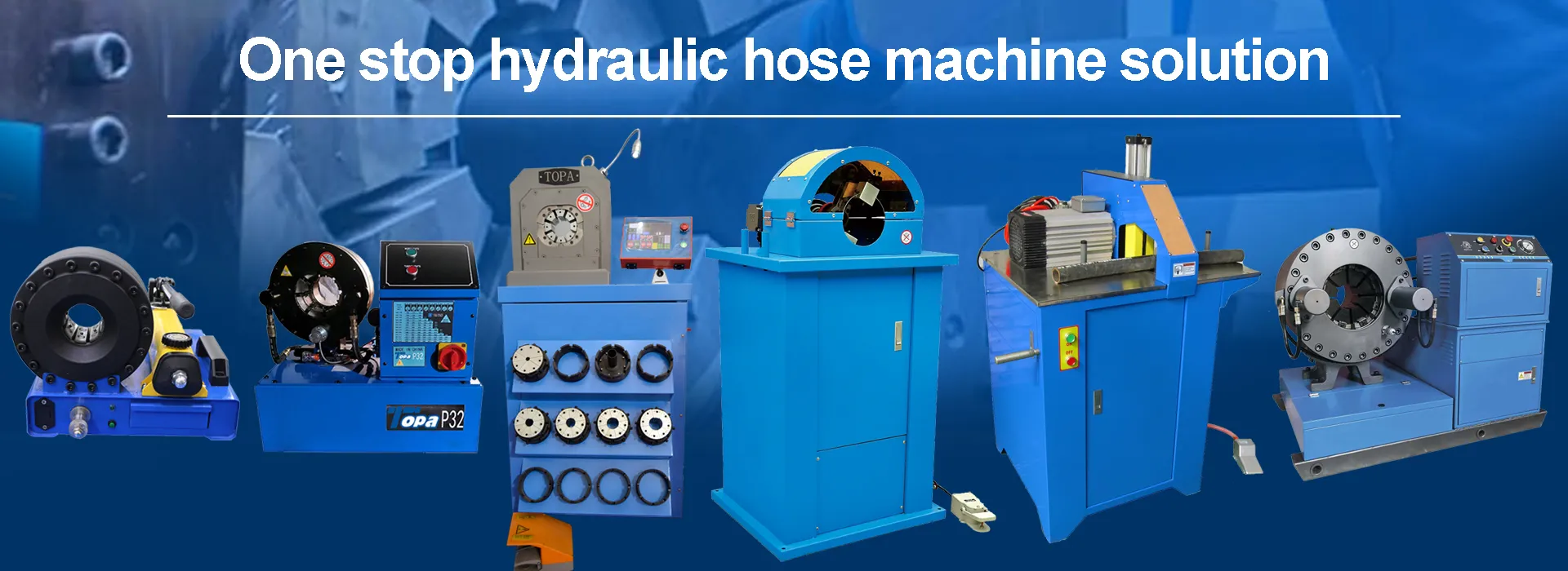 One stop Hydraulic hose machine solution