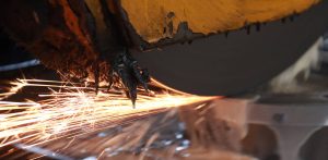 crimping tool for hydraulic hoses