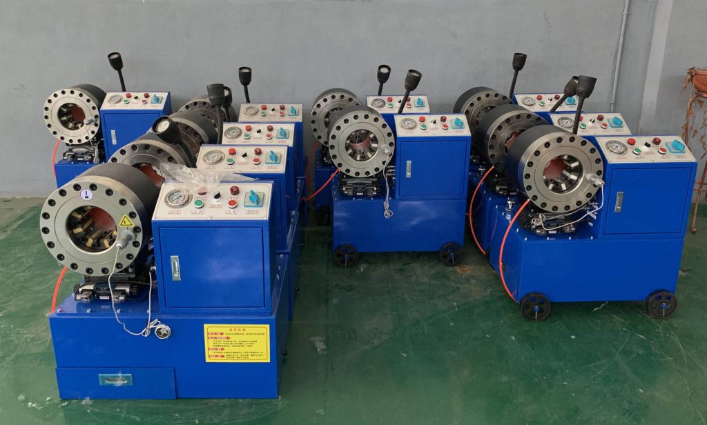 topa crimping hydraulic hose crimper